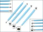 4pcs Set Metal Ball Stylus for Clay Pottery Ceramic Emboss Sculpting Modelling