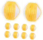 KONTONTY 10 Pack Laundry Balls Hair Remover Balls for Washing Machine for Clothes Lint Remover