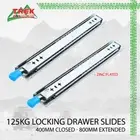 125kg Locking Drawer Slides / Runners 400MM - 800MM 4wd Trailer Fridge Draw