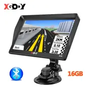 XGODY 9'' Car Sat Nav Car GPS Navigation W/Bluetooth Spoken Direction MP3 Player