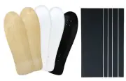 Moose Skateboards Old School 10" x 30" 5-Pack Blank Skateboard Decks with Grip