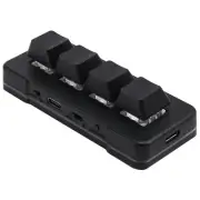 MK424Pro 4-Key Customized Keyboard+Mechanical USB+BT+2.4G Connection for3421