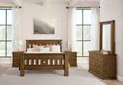 WILLOWBROOK 4 Piece King Bed Dresser Suite