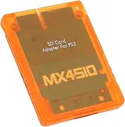 MX4SIO TF Card Adapter, MX4SIO SIO2SD SD Card Reader Adapter Memory Card Adapter Hand Made Stable Replacement Memory Card Reader for Fat Console(Orange)