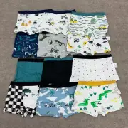 JackLoveBrief 12 Pack Graphic Print Boxer Briefs Boys Size 4-5 NEW