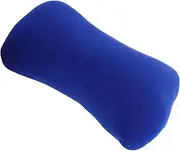 POPETPOP Portable Travel Pillow Neck Support Small Foam Particle Bone Pillow Washable for Camping Comfortable for Office Use