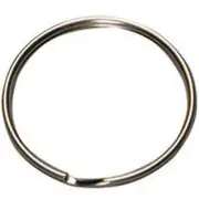 NEW HY-KO KB105 PACK OF (100) 1" SIZE RUST RESISTANT SPLIT KEY RINGS SALE
