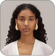 [DIOWUS] Tear Drop Earrings for Women, Chunky Gold Hoop Polishing Hypoallergenic Lightweight Waterdrop Trending Oversized Hollow Open Hoops Dupes Girl Jewelry