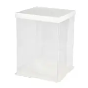 Clear Tall 10in Acrylic Cake Box (10x10x12in)