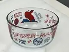 NEW Spider-Man Marvel Pyrex 4-Cup Storage Bowl Glass Bowl with Red Lid