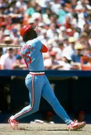 George Hendrick Of The St Louis Cardinals 1980 Baseball Photo 2