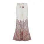 [Zimmermann] Zimmermann-White Rhiannon Linen Pants-Donna 3 NUM