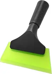 Silicone Squeegee for Window - Long Handle Flexible Shower Squeegee Silicone Car Squeegee,Portable Soft Water Wiper All-Purpose Car Cleaning for Window & Glass