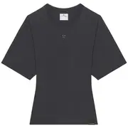 [courreges] Belted Stonewashed T-Shirt