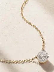 [Pomellato] Pomellato - Nudo 18-karat Gold And White Gold Diamond Necklace - One size One size Gold