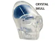 New LEGO CRYSTAL SKULL Blue Brains Fits Minifigure Body 2009 Indiana Jones