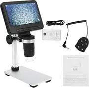 Microscope,5in Electron Microscope 1080P HD USB Magnifying Microscope Kit Maintenance Inspection Tool