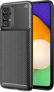 HEYUS for Samsung Galaxy A52s 5G / A52 / A52 5G Case, Protective Carbon Fiber Case Cover Compatible with Samsung Galaxy A52s 5G /A52 / A52 5G Lightweight Ultra Thin Slim