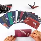 70pcs/Set Paper Crane Printed Paper Thousand Paper Crane Origami Scrapbooking