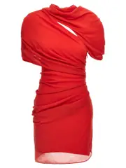 [Jacquemus] Jacquemus-La Robe Castagna Abiti Rosso-Donna 38FR