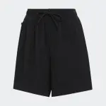 【ADIDAS 愛迪達】運動褲 短褲 女褲 黑 SHORTS(HF7543)