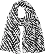 [Mealah] Womens-Leopard Print Shawl Scarf - Lightweight Wrap Scarves Shawl Cheetah Sunscreen Scarves for Spring Summer Season Travel
