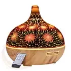 DEVANTI Aromatherapy Diffuser 3D LED Night Light Firework Humidifier 400ml