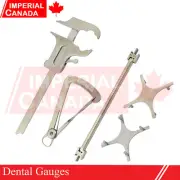 Dental Gauges Orthodontic Bracket Positioning Measuring Caliper Instrume DS-2151
