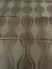 Pale Green Light Mocha Hour Glass Shape Design Home Decor Fabric -2 3/4 Yards