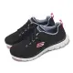 Skechers 休閒鞋 Flex Appeal 4.0 寬楦 女鞋 黑 白 粉紅 輕量 緩衝 記憶鞋墊 健走鞋 149580WBKMT