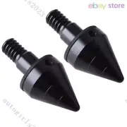 2Pcs Matte Front/Rear Bumper Protector Spikes Guards Protectors For Smart Car US (for: Smart)