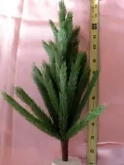 Christmas Tree 14 Inch Pine Green Table Top Tree Home Desk Artificial Pine