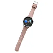 Nevenka Samsung Watch Band Vintage Genuine Leather for Galaxy Watch 4/5-Pink