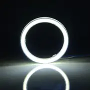 2x 60mm 70mm 80mm 90mm 100mm 110mm 120m Cob Angel Eyes Halo Ring Car Motorcycle 12v Fog Light Led Day Light Headlight Bulb Lamp white80MM