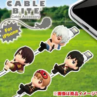 在飛比找蝦皮購物優惠-[2周預購]日本Cable Bite銀魂手機充電線保護