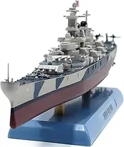 1:1000 Scale WWII US BB-61 Lowa Battleship Model Military Nautical Collectibles Souvenir Static Display