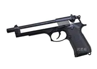 在飛比找Yahoo!奇摩拍賣優惠-台南 武星級 WE M9 貝瑞塔全金屬CO2直壓槍-拋光黑色