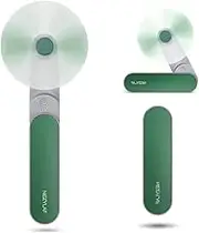 Nezylaf Portable mini handheld Fan, small Rechargeable Personal Fan for 9-15 Hours Runtime, Pocket Design for Travel/Women Essentials/vacation/beach/vacation/airplane/disney