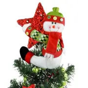 Christmas Tree Topper Snowman,Unique Holiday Xmas Decorations Funny Home Deco...