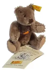 Rare Steiff Historic Miniature 039324 Teddybear caramel (1951) 3.5''/9cm
