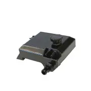 Aeroflow Fabricated Radiator Overflow Tank Black for Ford Falcon BA-BF