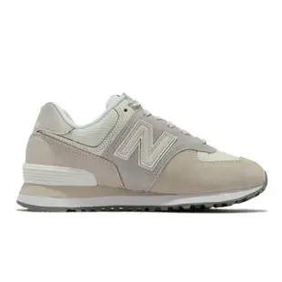 ⭐限時9倍點數回饋⭐【毒】NEW BALANCE 574 NB574 女鞋 休閒 復古 麂皮 淺灰 米色 WL574WL2-B