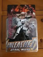 2005 Hasbro Star Wars Unleashed Han Solo as Stormtrooper Action Figure New