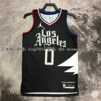 在飛比找蝦皮購物優惠-NBA 球衣 快艇 隊 Clippers 0 號 Russe