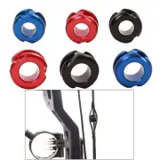 Premium Grade Compound Bow Peep Sight Black/Red/Blue Options 11 5mm Size