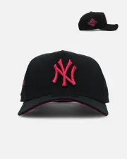 [New Era] New Era New York Yankees 'Rose Nights' 9forty A-frame Snapback Black - Size ONE ONE Black