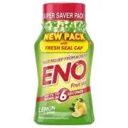 Eno Digestive Fruit Salt Lemon antacid fast relief from acidity 100gm Jar