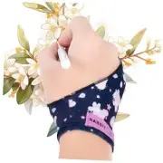 Artist Drawing Glove, Two-Finger Digital Art Glove for Medium Blackpink