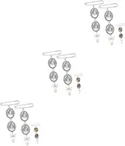 [ABOOFAN] Sets Create Your Own Wedding Charm Diy Photo Frame Pendants Bouquet Picture Charms Memorial Picture Set Pcs
