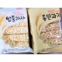 在飛比找蝦皮購物優惠-韓國 【 蜜糖麥香餅 │ 蜜糖米香餅】110克 /包 🟨🟧 